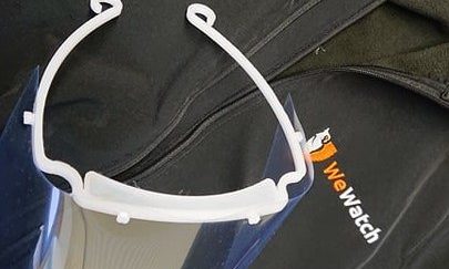 WeWatch Security Gardiennage Visières de protection individuelle