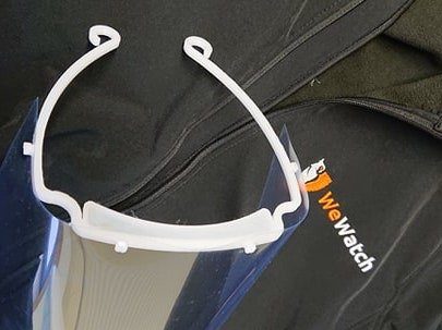 Visières de protection individuelle