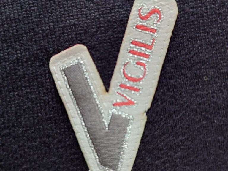 Emblème officiel Vigilis utilisé par les entreprises de gardiennage agréé en Belgique.